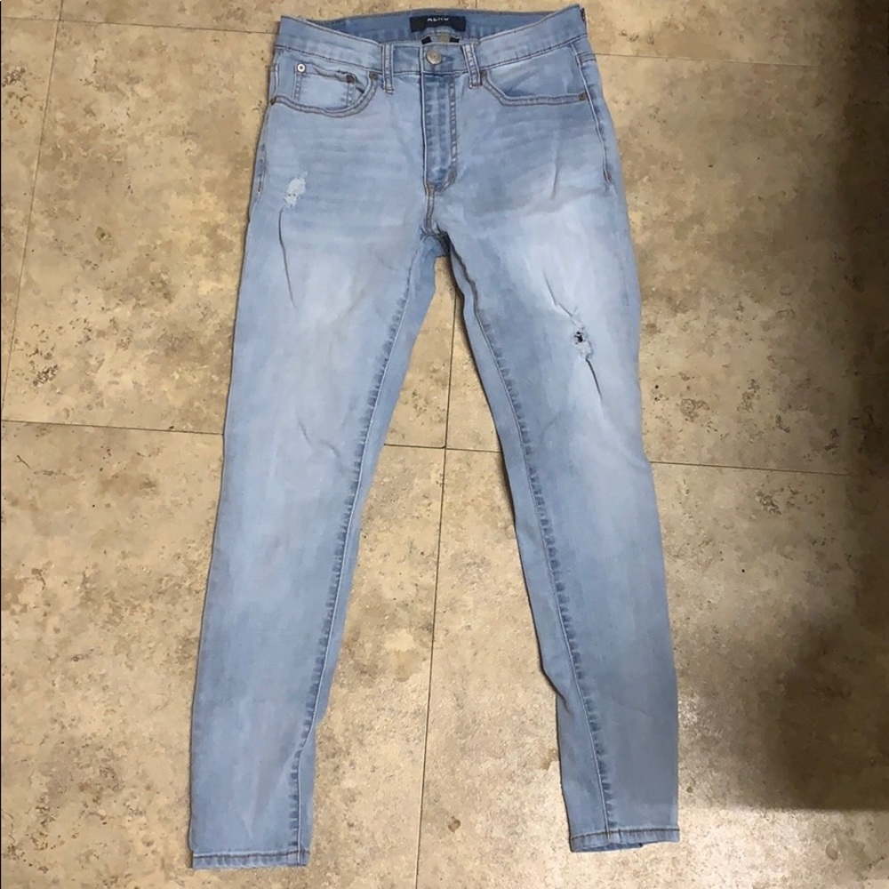 Aero jeans light wash